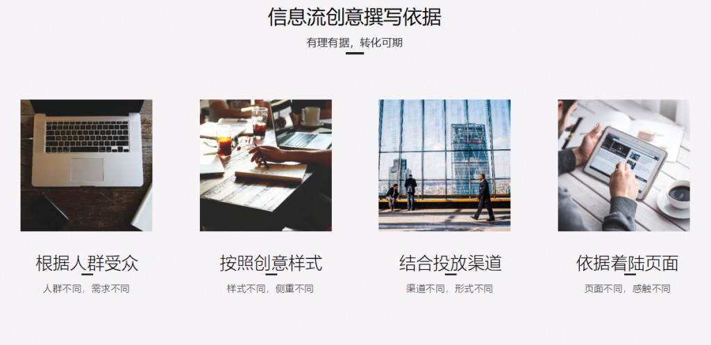 信息流创意撰写依据