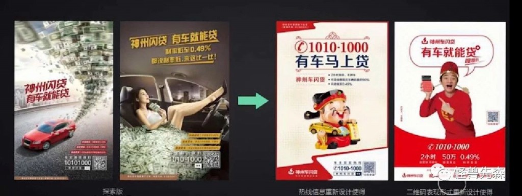 神舟贷款的广告海报