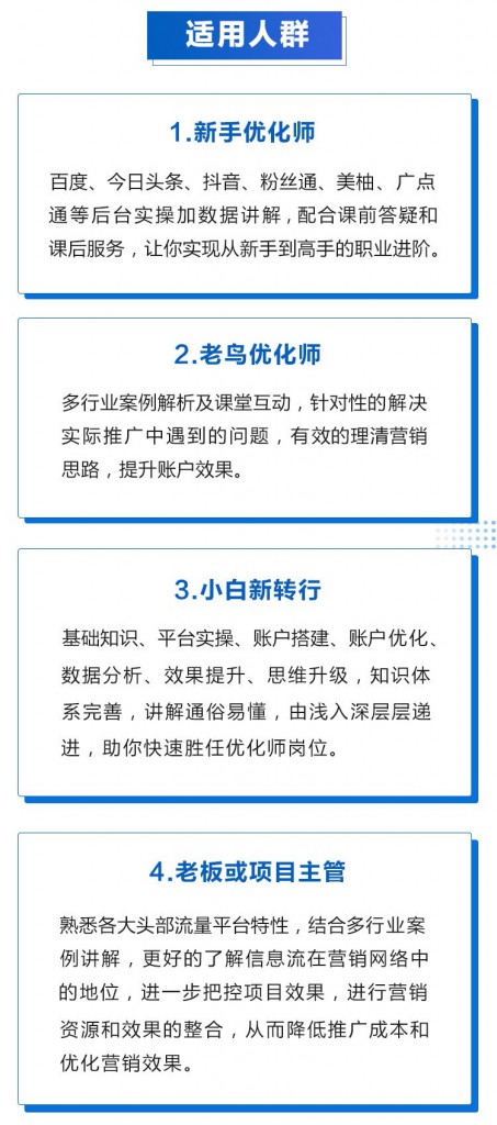 重要通知：厚昌学院优化师就业班，今日开班！-赵阳SEM博客-图片3