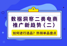 二类电商如何进行选品？热销单品盘点，数据洞察二类电商推广新趋势（二）-赵阳SEM博客