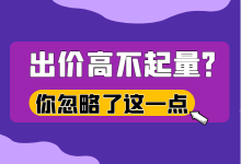 出价很高账户还是不起量?那是因为你忽略了这一点 -sem竞价推广-赵阳SEM博客