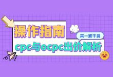 最新SEM竞价教程（三）：如何设置关键词出价，cpc与ocpc出价解析-赵阳SEM博客