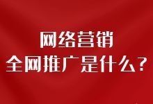 网络营销全网推广是什么?-赵阳SEM博客