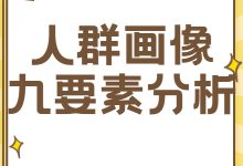 还不会分析人群画像九要素？一篇文章教你掌握-赵阳SEM博客