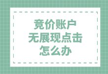 竞价账户无展现点击怎么办？一文教你解决问题-赵阳SEM博客