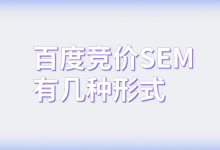 百度竞价SEM有几种形式？百度竞价SEM的不同形式介绍-赵阳SEM博客